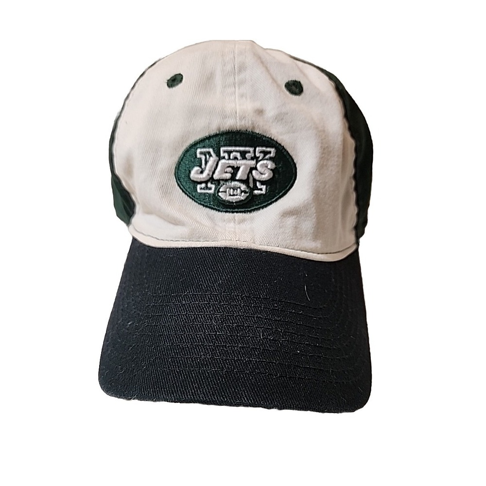 Vintage 90's Reebok New York Jets NFL Football Adult Fitted Hat Cap Lid Medium